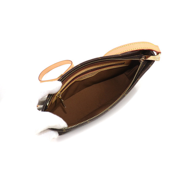 Louis Vuitton Monogram Trotter Shoulder Bag Brown - Picture 6 of 8